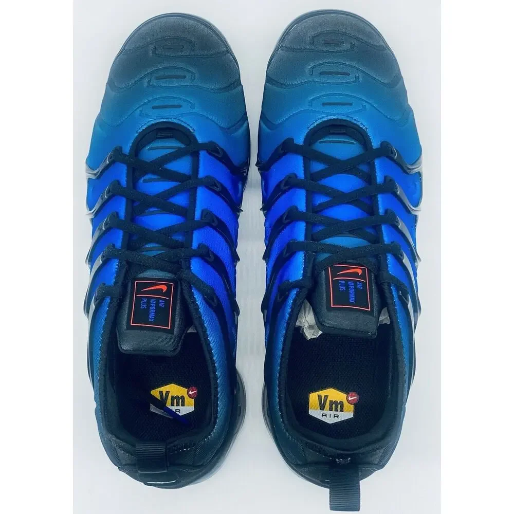 NEW Nike Air Vapormax Plus Black Blue Crimson KNICKS DO6679-001 Men's Size 11.5